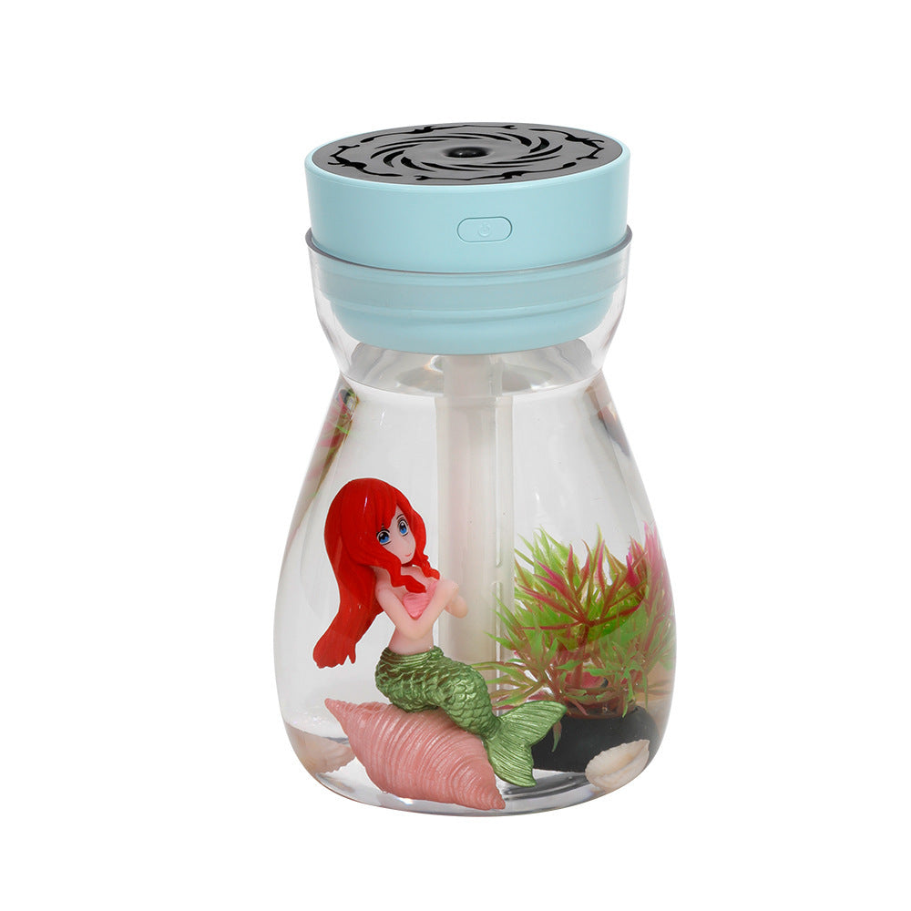 Mermaid Humidifier Usb Household Desk Mute