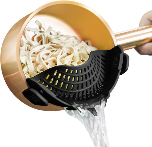 Clip-On Kitchen Strainer